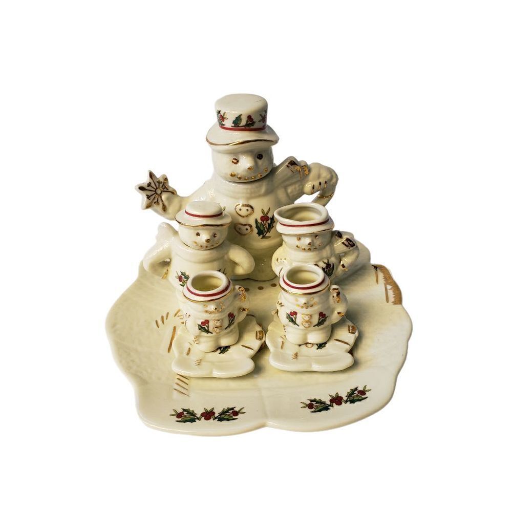 Snowman Tea Set  